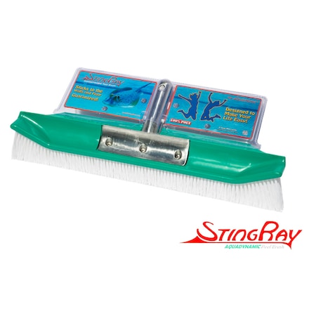 Sweep Ease POOL BRUSH POLY 18"" 654367706299